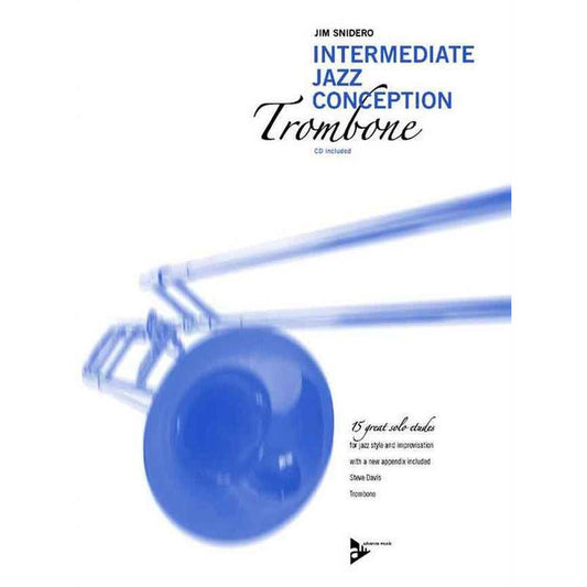 Intermediate Jazz Conception Trombone Book/Cd