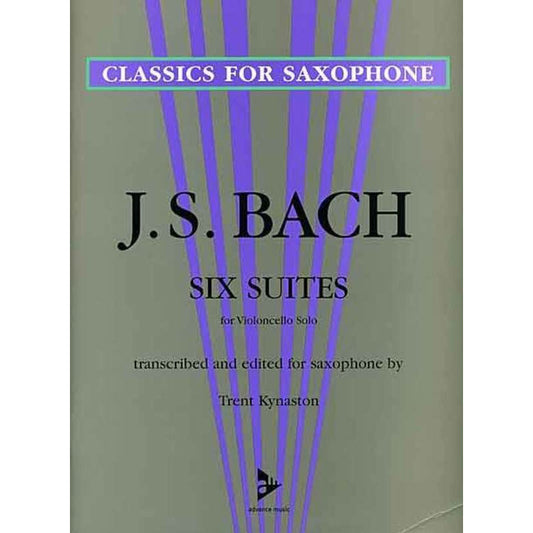 Bach - 6 Suites For Sax Solo Orig For Cello Arr Kynaston