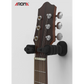 Aroma AH-89 Locking Plastic Guitar Wall Hanger with Wall Mount