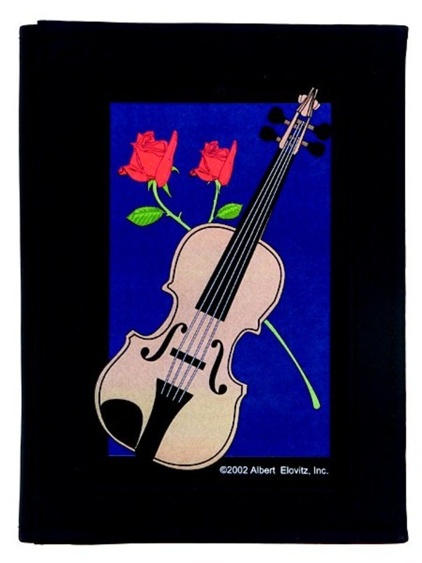 Address Book-  Violin & Rose Design