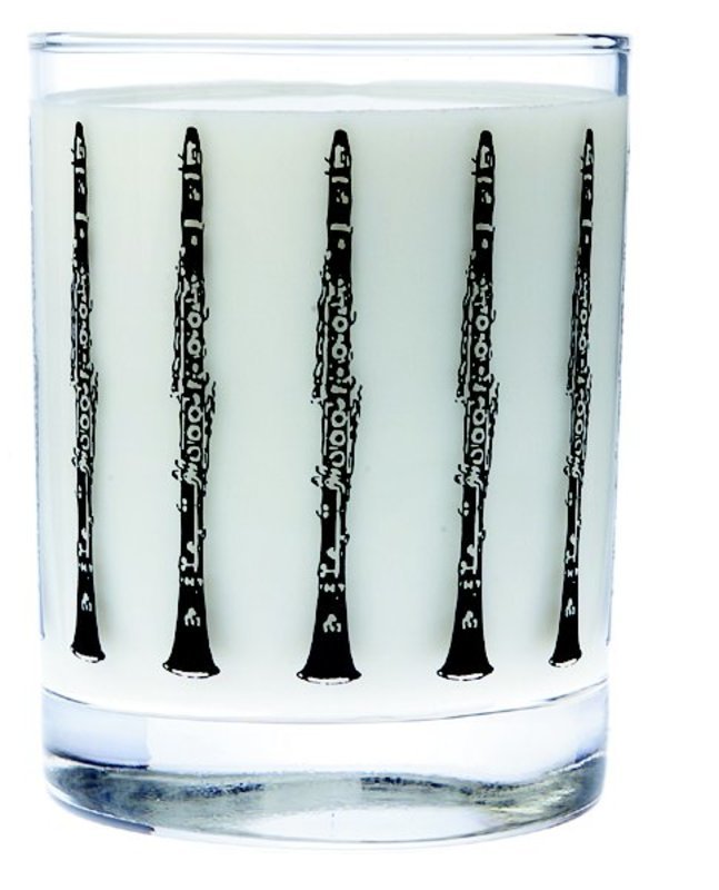 GLASS CLARINET BLACK IMPRINT