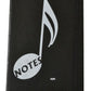 NOTEBOOK MUSIC NOTE BLACK