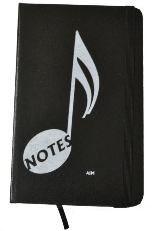 NOTEBOOK MUSIC NOTE BLACK