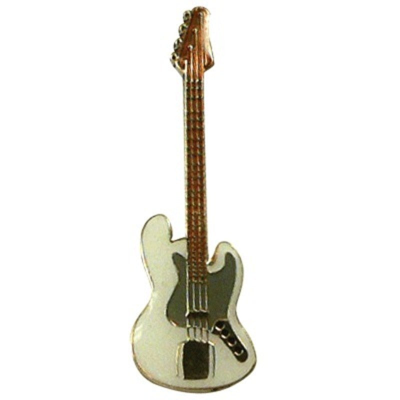 MINI PIN J BASS GUTAR WHITE