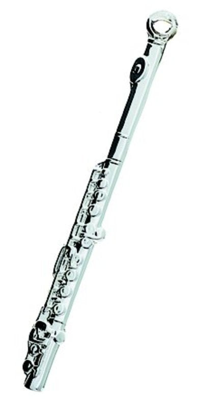 KEYCHAIN FLUTE SILVER