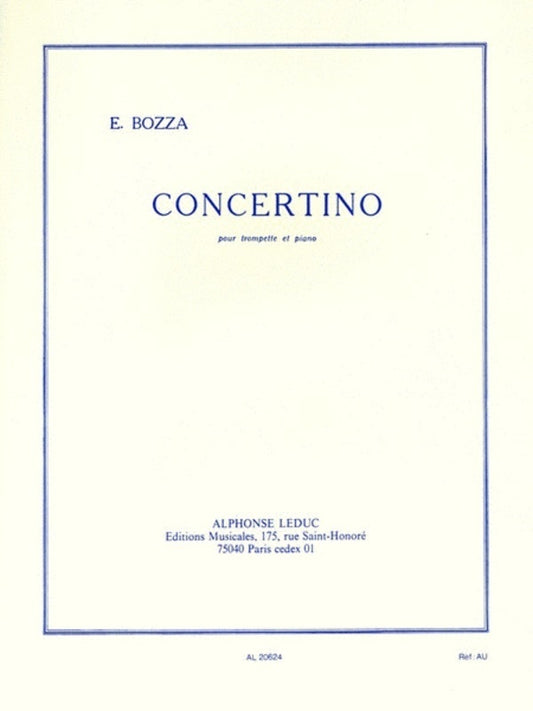 Concertino Trumpet And Piano