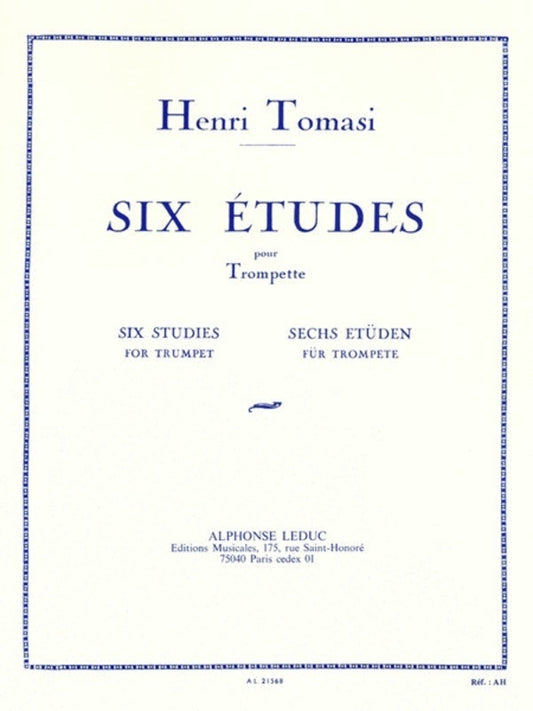 Tomasi - 6 Etudes For Trumpet