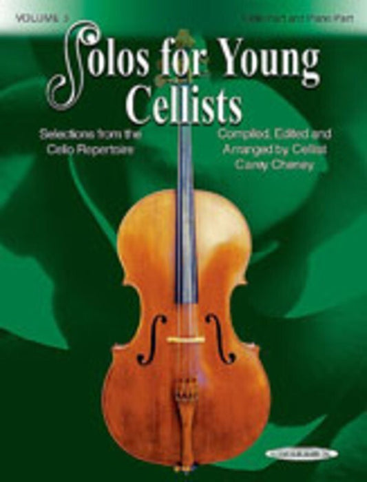 Solos For Young Cellists Vol 3 Cello/Piano