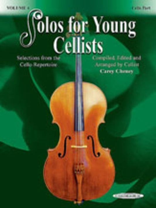 Solos For Young Cellists Vol 4 Cello/Piano