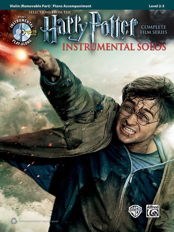 Harry Potter Instrumental Solos For Violin Bk/Ola