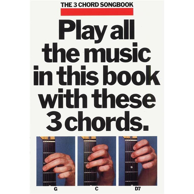 3 Chord Songbook For Guitar - Book 1