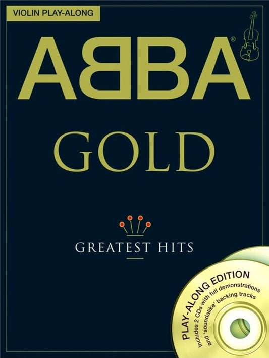 Abba Gold Violin Playalong Bk/Cd