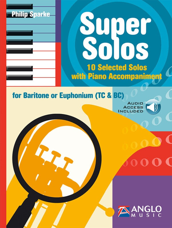 Sparke - Super Solos For Baritone Or Euphonium Bk/Ola