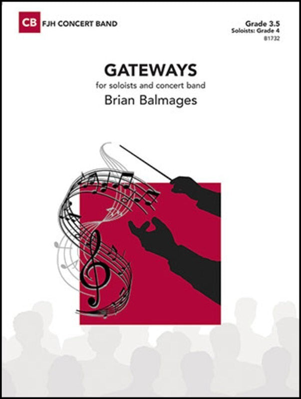 Gateways For Soloists -Concert Band Level 3.5 Score/Parts