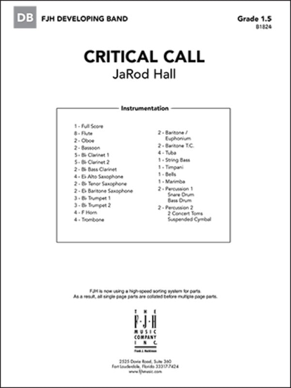 Critical Call Cb1.5 Sc/Pts