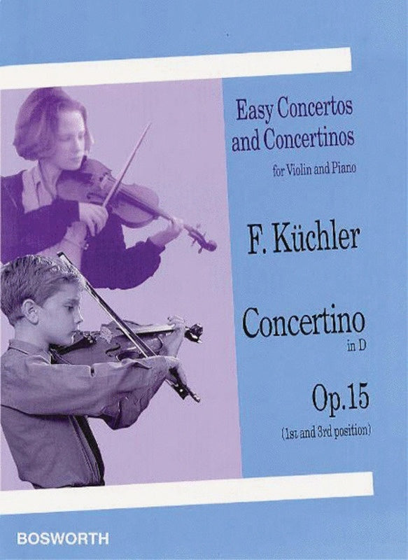 Kuchler - Concertino D Op 15 Violin/Piano