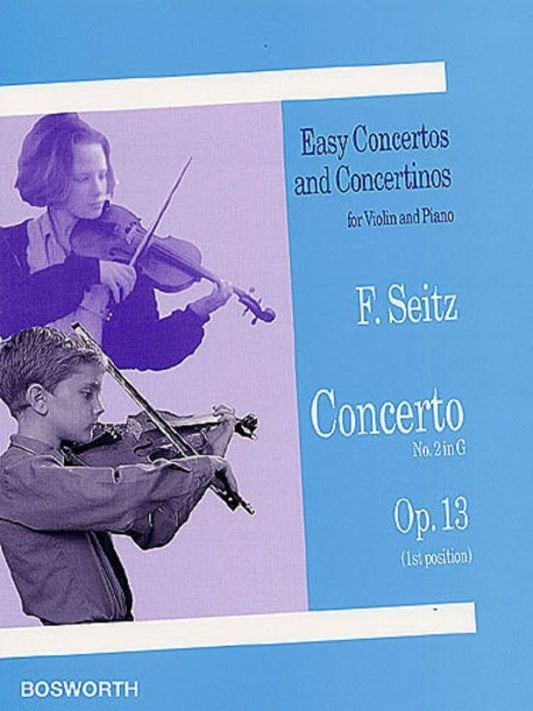 Seitz - Concerto No 2 G Op 13 Violin/Piano