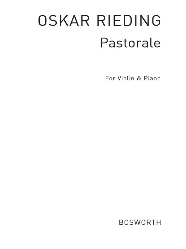 Rieding - Pastorale Op 23 No 1 For Violin/Piano