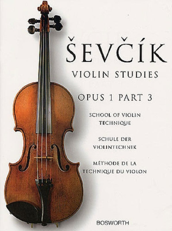 Sevcik Violin Studies Op 1 Part 3 (New Edition)