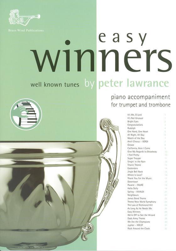 Easy Winners Brass Piano Accompaniment