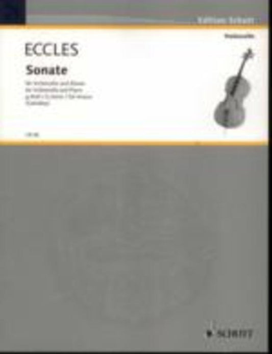 Eccles - Sonata G Minor Cello/Piano Arr Cahnbley