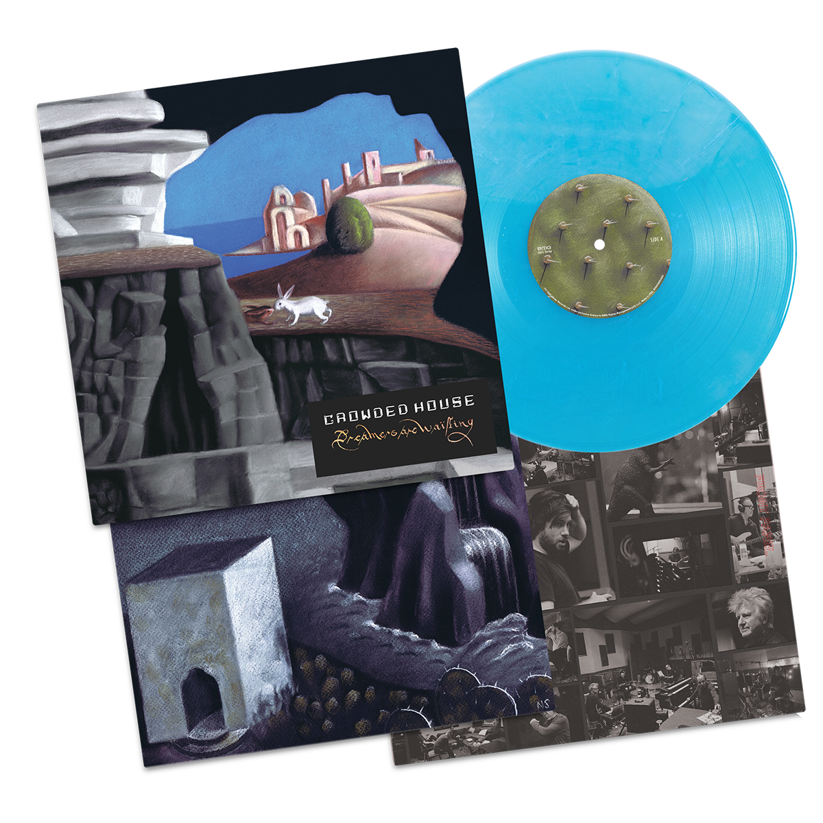 Crowded House - Dreamers Are Waiting Blue Coloured Vinyl Records & Lps