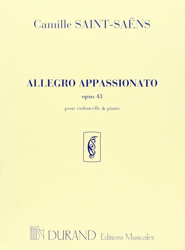 Saint-Saens - Allegro Appassionato Op 43 Cello/Piano