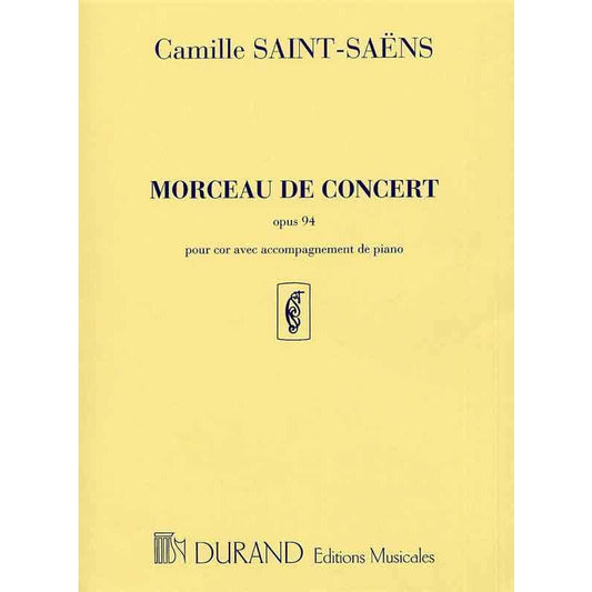 Saint Saens - Concertpiece Op 94 French Horn/Piano