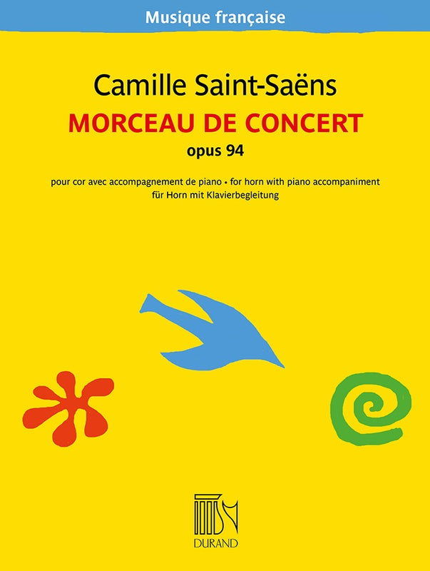 Saint-Saens - Concertpiece Op 94 For French Horn/Piano