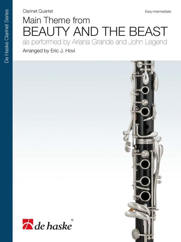 Beauty And The Beast Clarinet Quartet Sc/Pts