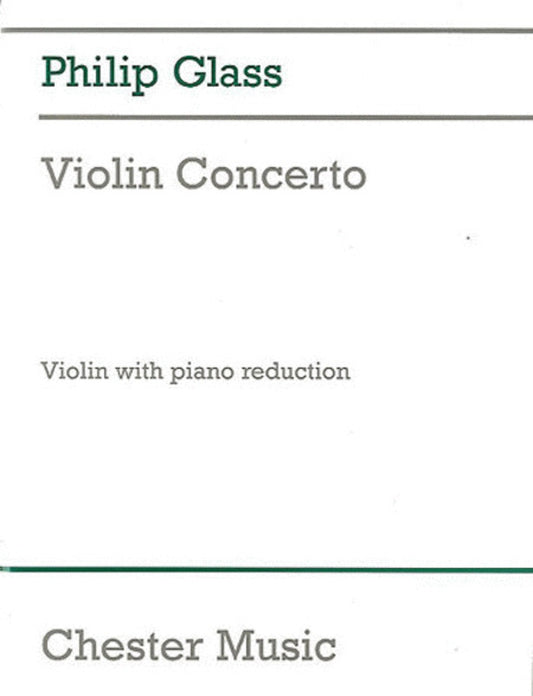 Glass - Violin Concerto Violin/Piano