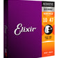 Elixir  11002 Acoustic Guitar Nanoweb 80/20 Bronze Extra Light String Set 10-47