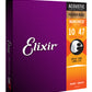 Elixir 16002 Acoustic Guitar Nanoweb Phosphor Bronze Extra Light String Set - 10-47