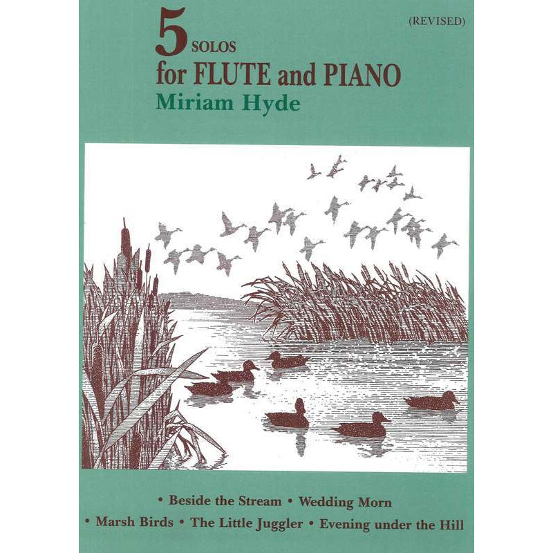 FIVE SOLOS FOR FLUTE AND PIANO - Music2u