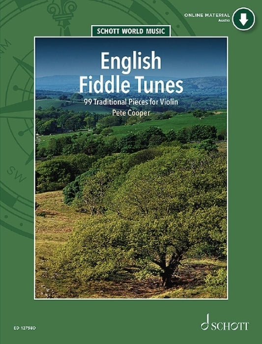 English Fiddle Tunes For Violin Bk/Ola