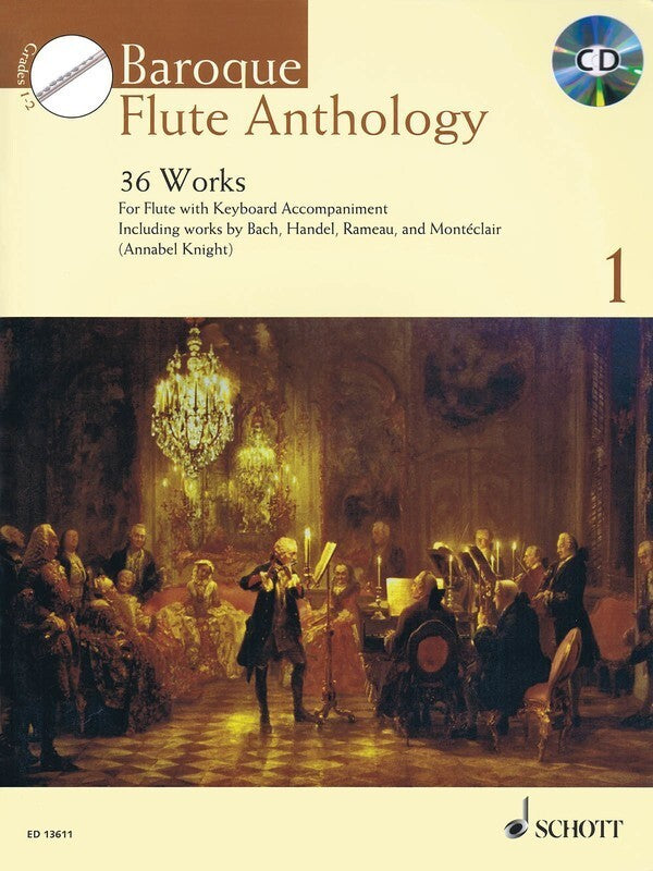 Baroque Flute Anthology V1 Bk/Cd