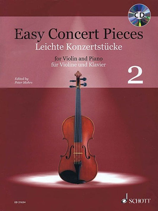 Easy Concert Pieces Violin And Piano V2 Bk/Cd