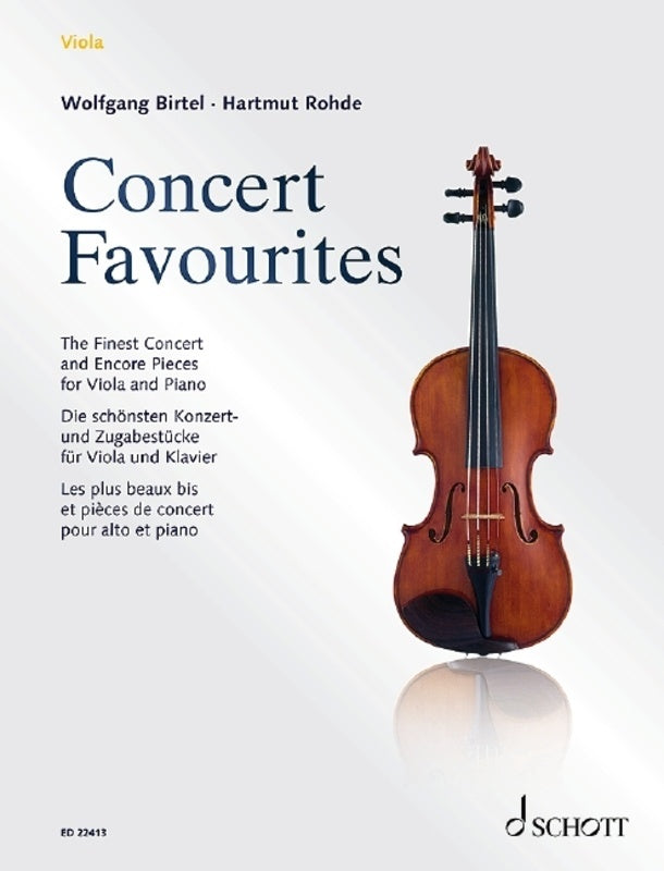 Concert Favourites For Viola/Piano