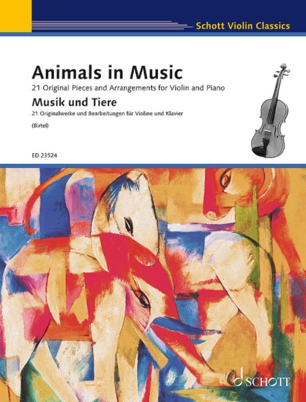 Animals In Music For Violin/Piano