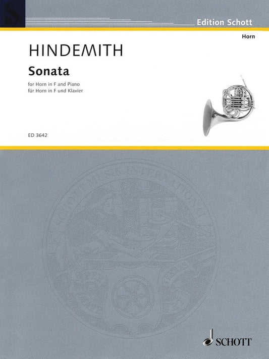 Hindemith - Sonata C (1939) French Horn/Piano