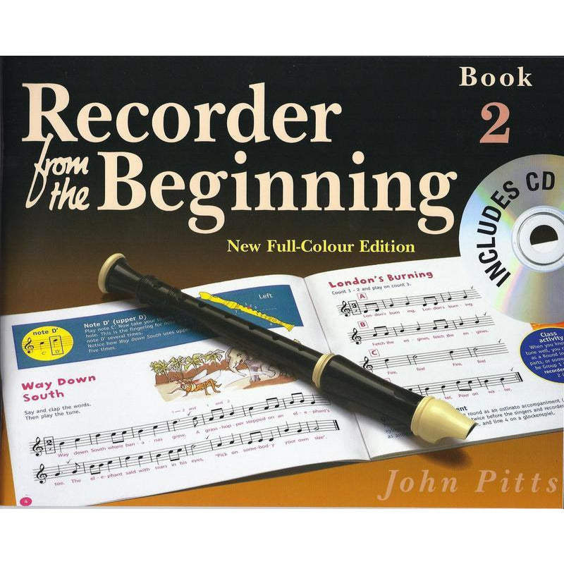 RECORDER FROM THE BEGINNING PUPILS BK 2 BK/CD REV - Music2u