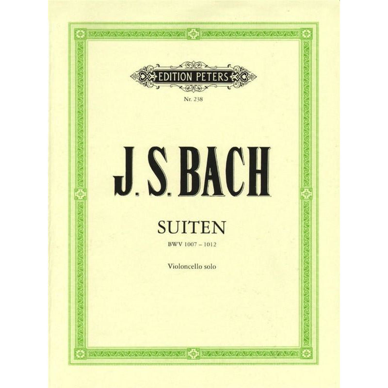 BACH - 6 SUITES SOLO CELLO BWV 1007-1012 - Music2u