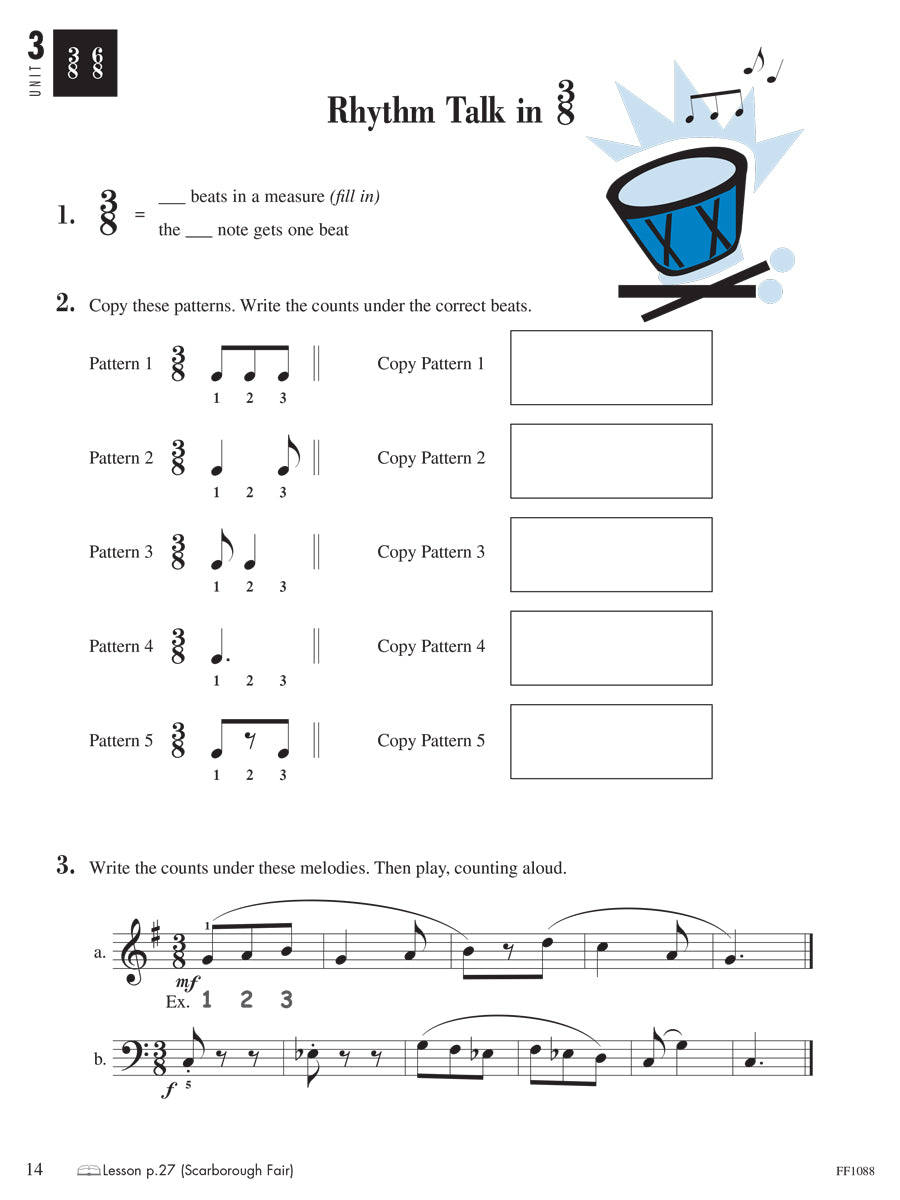 Piano Adventures: Theory Level 3A Book (2Nd Edition) & Keyboard