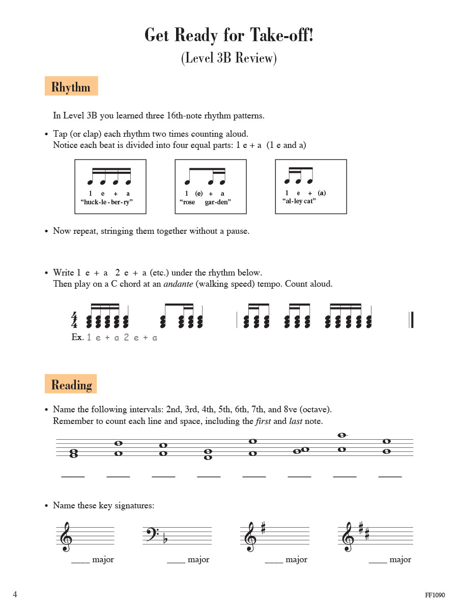 Piano Adventures: Lesson Level 4 Book (2Nd Edition) & Keyboard