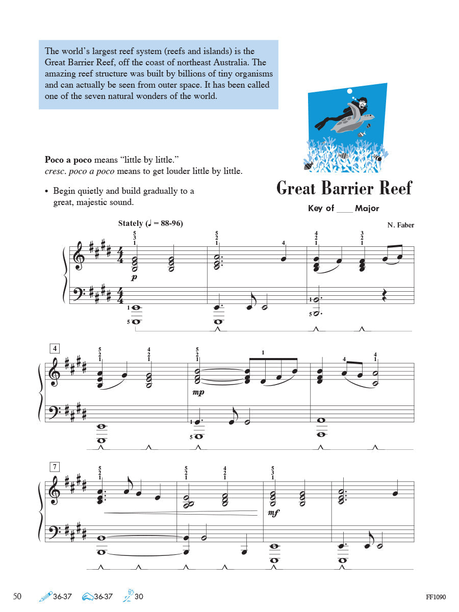 Piano Adventures: Lesson Level 4 Book (2Nd Edition) & Keyboard