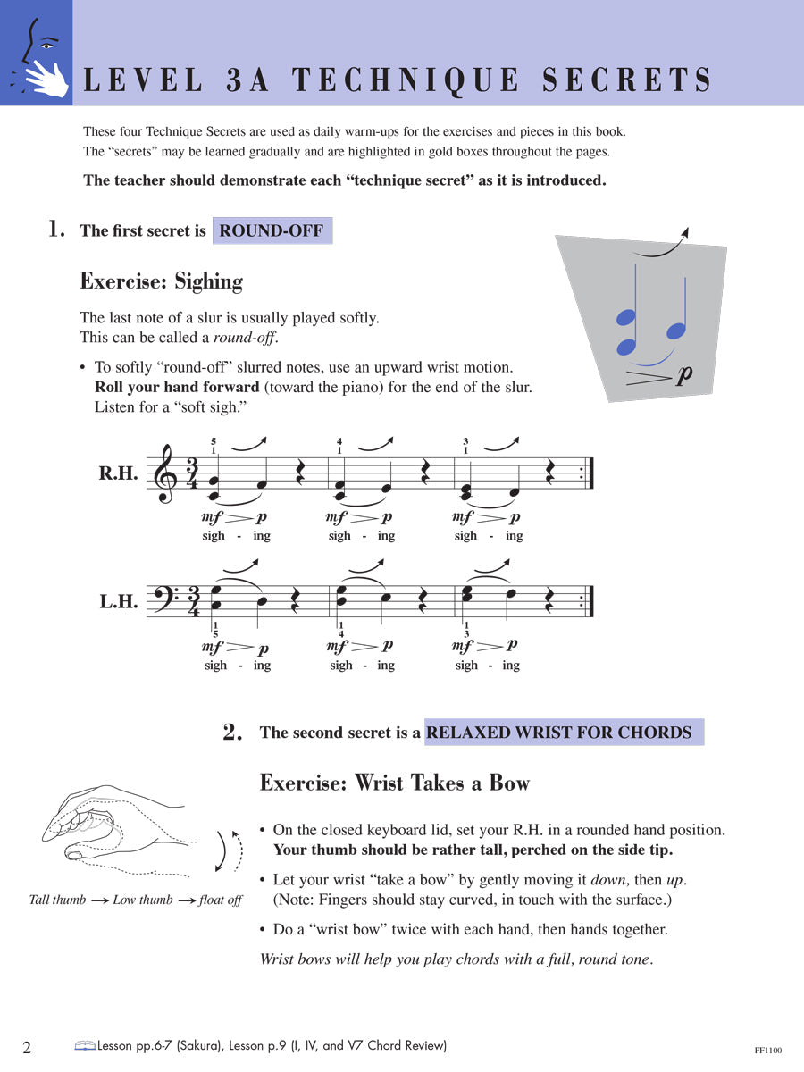 Piano Adventures: Technique & Artistry Level 3A Book (2Nd Edition) Keyboard