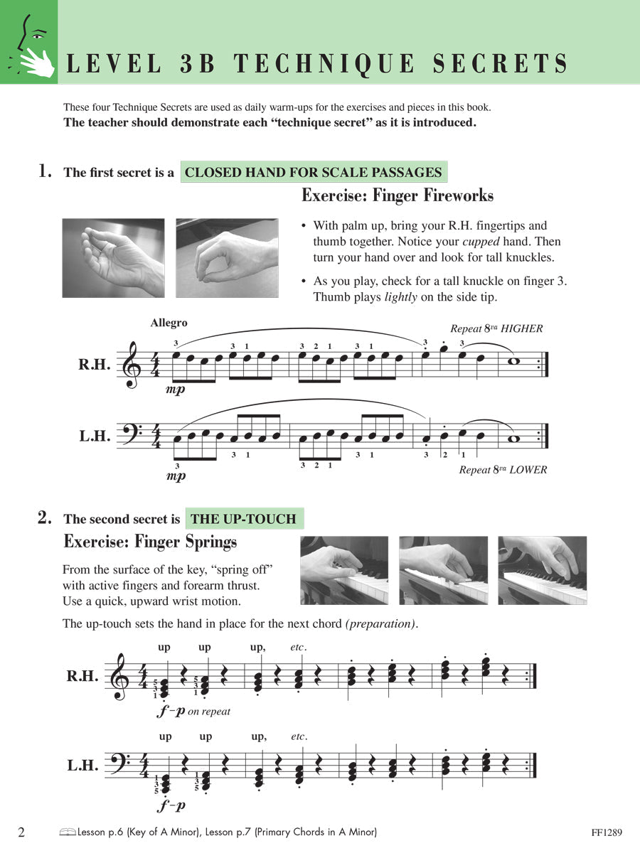 Piano Adventures: Technique & Artistry Level 3B Book (2Nd Edition) Keyboard