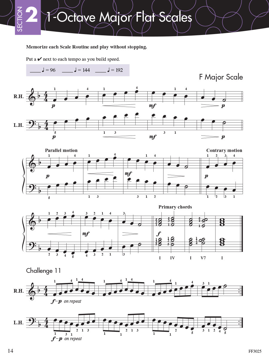 Faber Piano Adventures: Scale And Chord Book 2 (Intermediate) & Keyboard