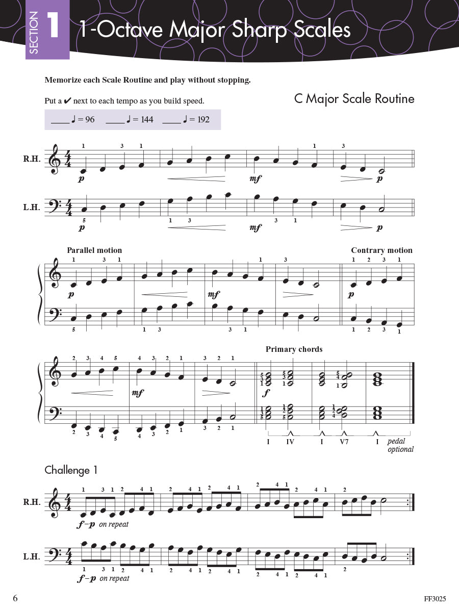 Faber Piano Adventures: Scale And Chord Book 2 (Intermediate) & Keyboard