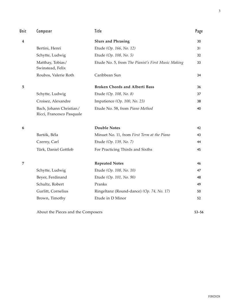 Succeeding With The Masters- Etudes With Technique Volume 4 Book